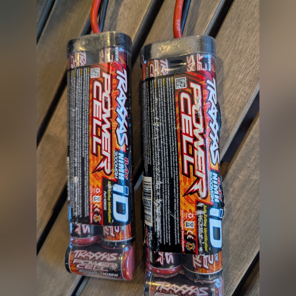 Two 8.4v 3300 Mah NiMh RC Batteries